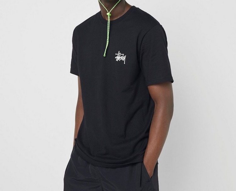 Stussy Basic Logo T-Shirt Black