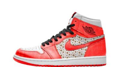 pink and white jordans womens