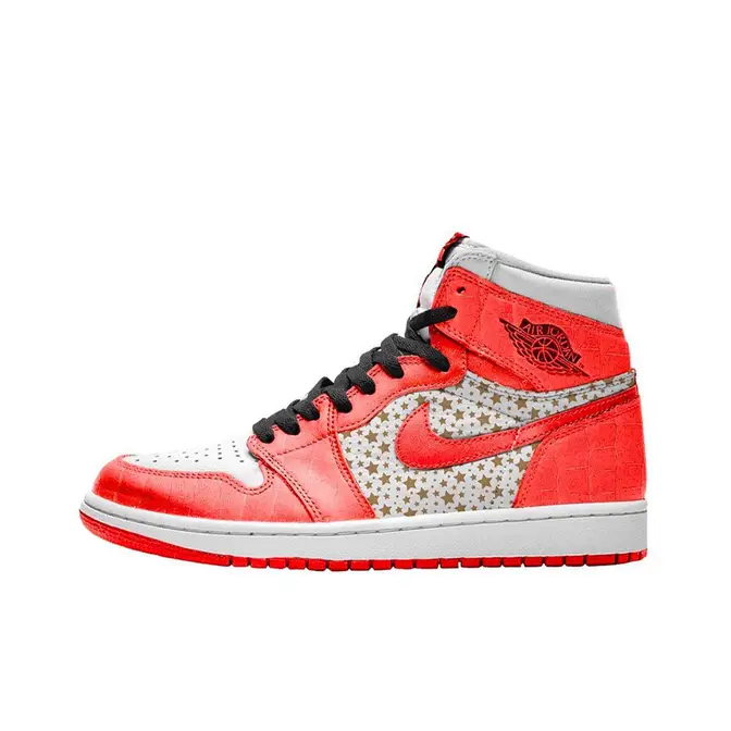 Supreme x Jordan 1 High Stars College Orange Where To Buy The Sole Supplier