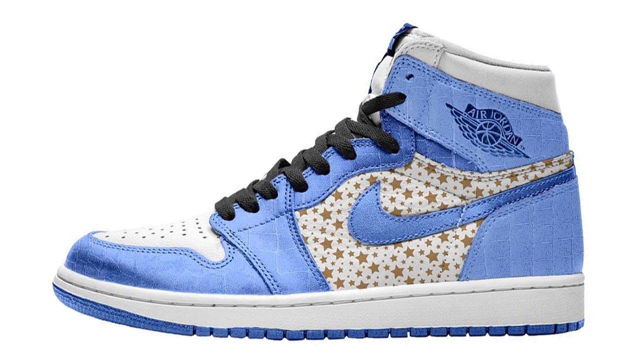 Supreme x Air Jordan 1 "Stars"