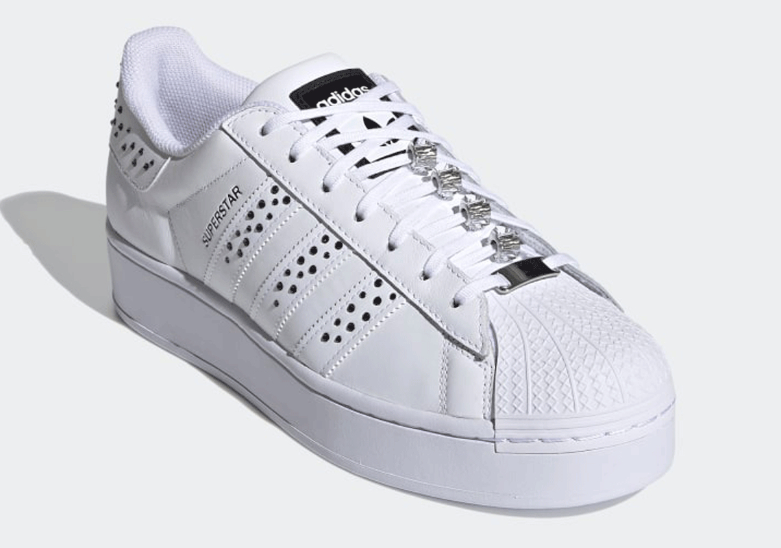 Swarovski adidas Superstar White 1