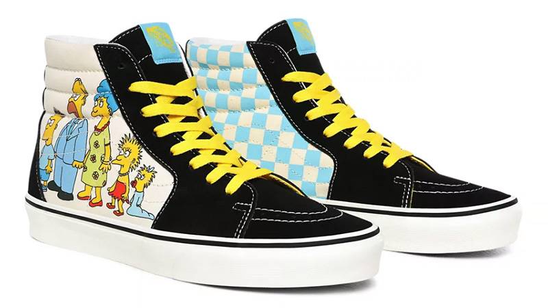 The Simpsons x Vans Sk8-Hi 1987-2020