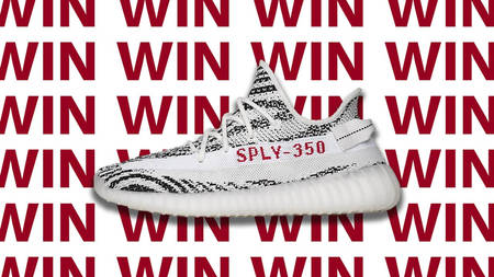 Giveaway: WIN the Yeezy Boost 350 V2 "Zebra"!