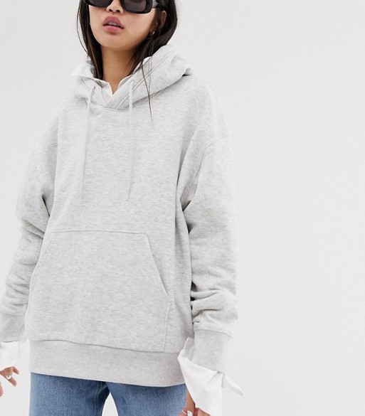 Weekday Oversized Hoodie Grey