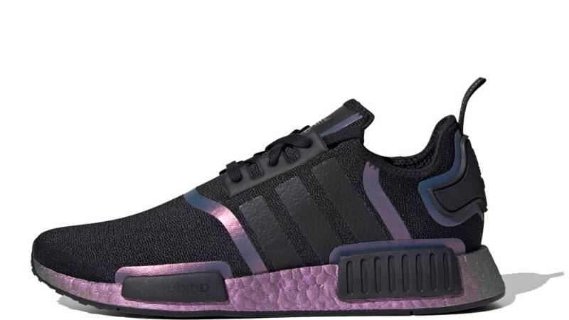 purple and white nmd