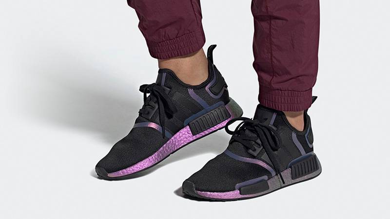 purple adidas nmd r1