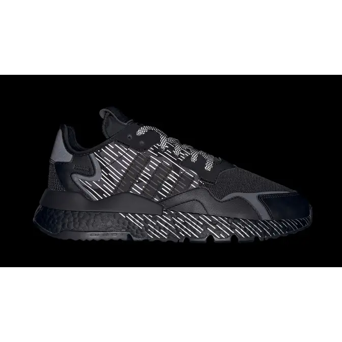 adidas Nite Jogger Reflective Core Black In Dark