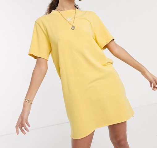 adidas Originals Oversized T-Shirt Yellow