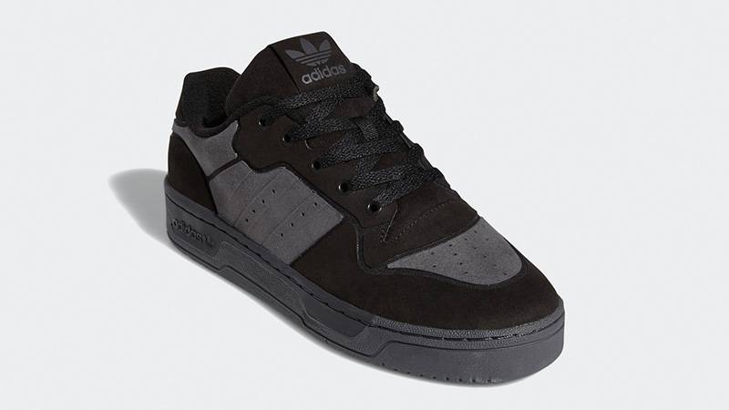 adidas Rivalry Low Black Grey FV4911 front