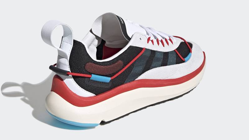 adidas Y-3 Shiku Run Black Red Back