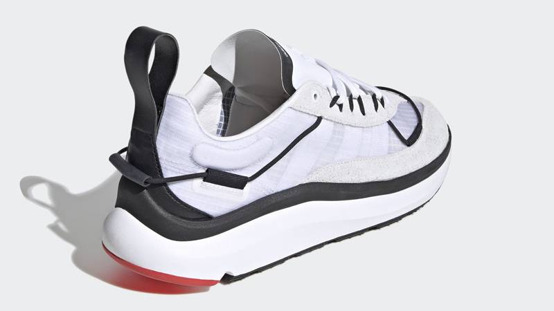 adidas Y-3 Shiku Run Core White Black Back
