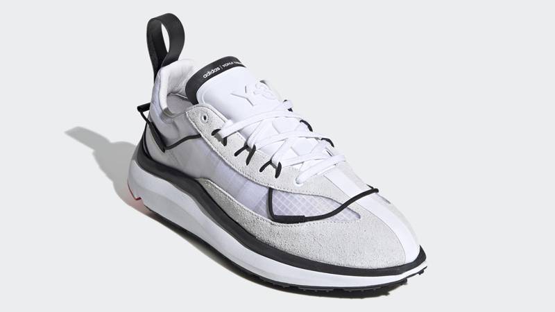 adidas Y-3 Shiku Run Core White Black Front