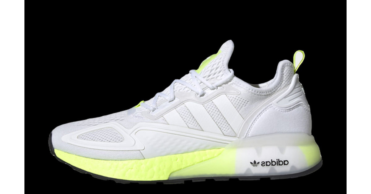 adidas ZX 2K Boost Cloud White Solar Yellow | Where To Buy | FW0480