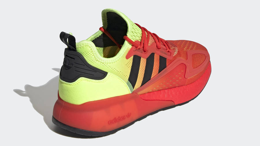 adidas ZX 2K Boost Solar Yellow Red