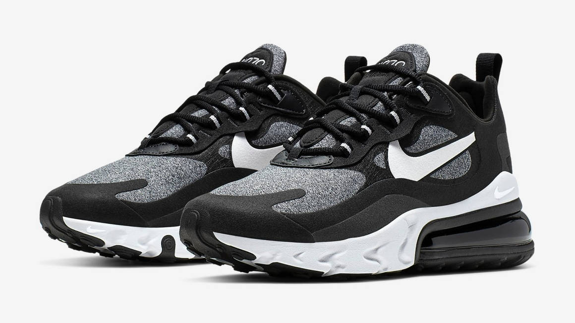 air max 270 react all black