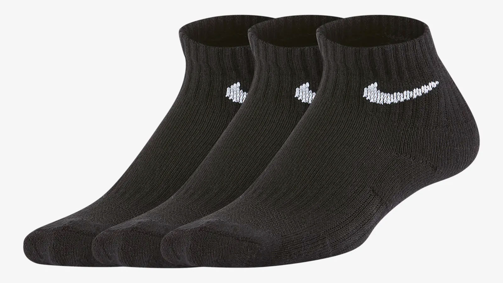 black nike trainer socks
