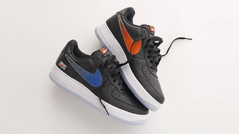 Kith x Nike Air Force 1 Low NYC Black Team Orange Where To Buy CZ7928 001 The Sole Supplier