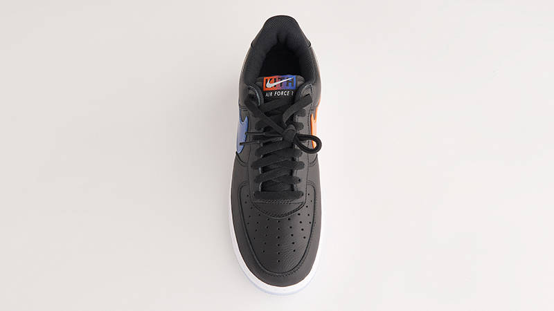 Kith x Nike Air Force 1 Low NYC Black Team Orange CZ7928-001 Top
