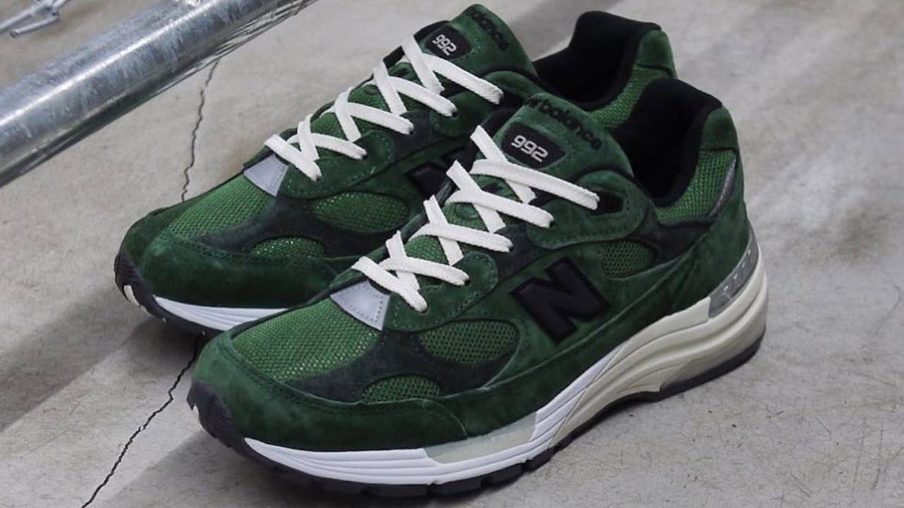 new balance jjjjound green