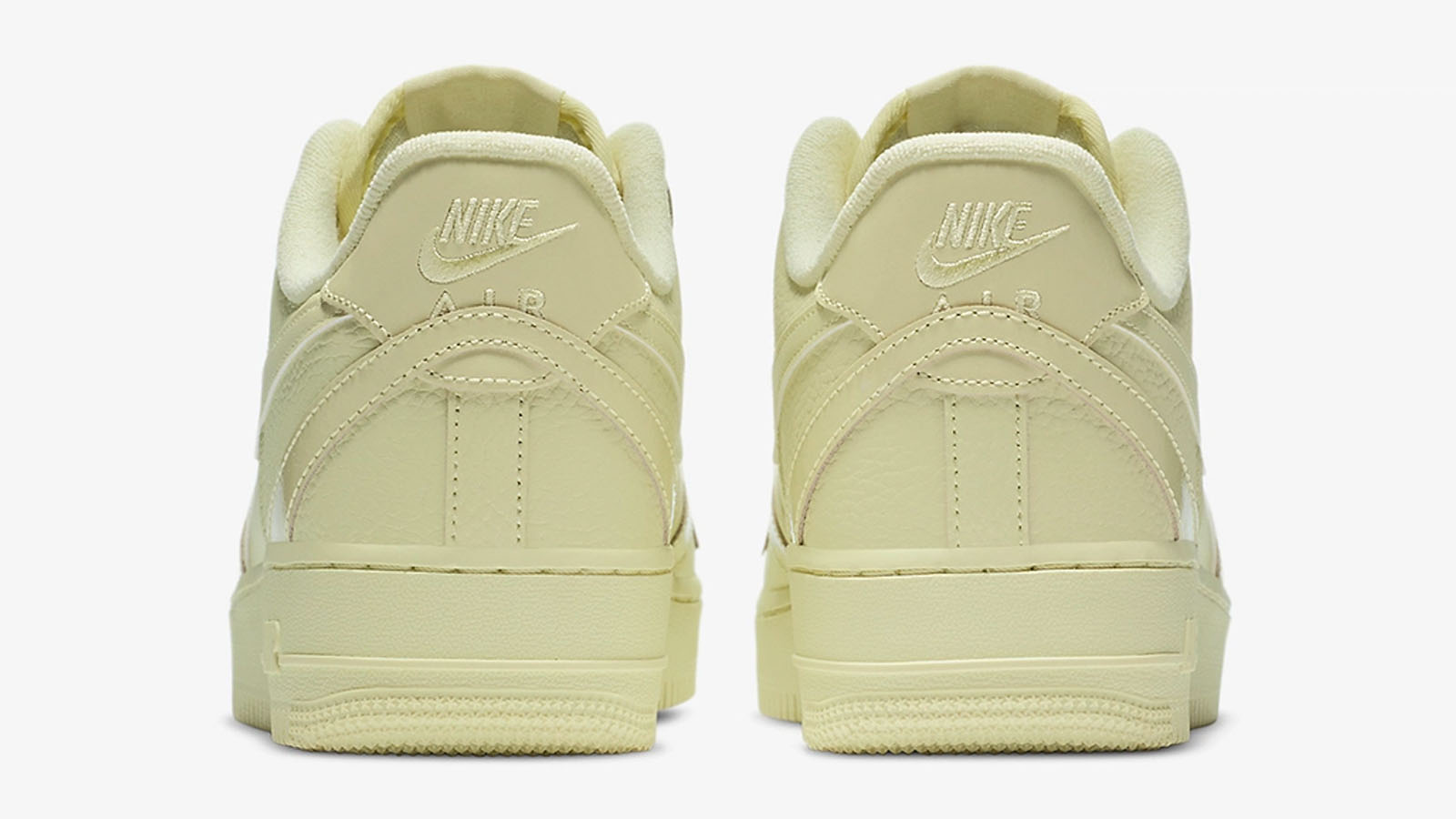 nike af1 butter misplaced swoosh