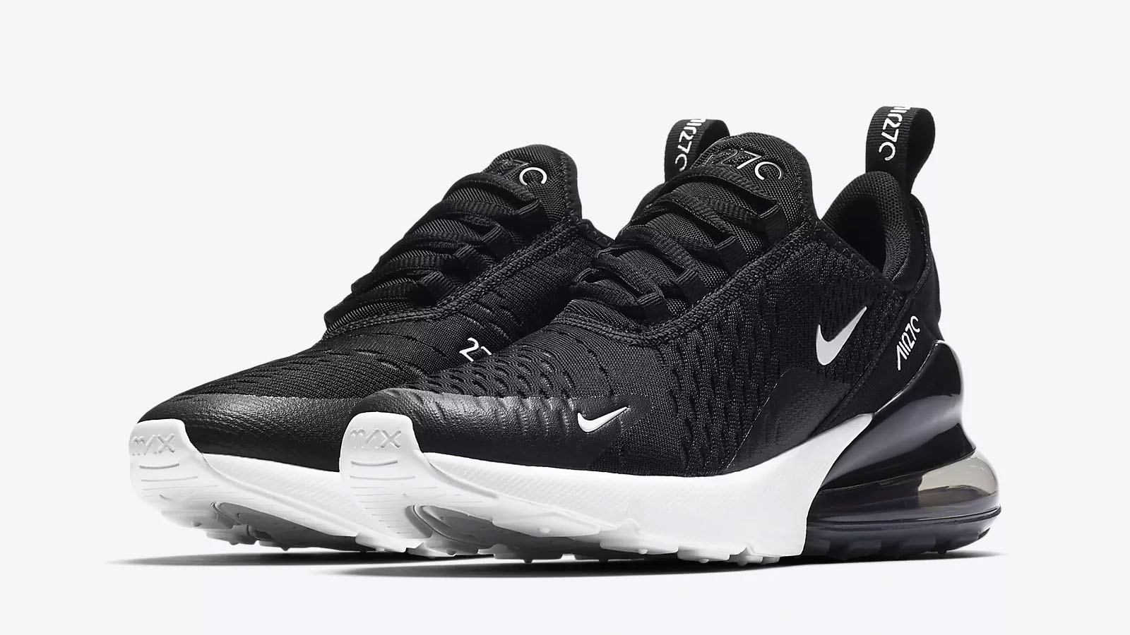 nike air max 270 black white
