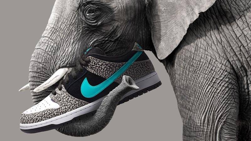 Nike SB Dunk Low Premium atmos Elephant, Where To Buy, BQ6817-009