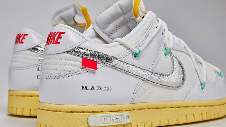 Off-White x Nike Dunk Low White Lot 1 | Raffles & Where To Buy 