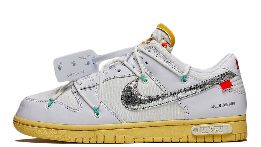 white off white dunk