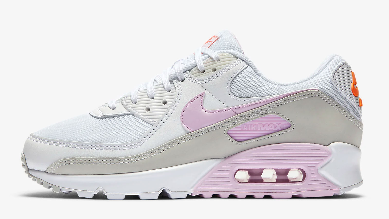 pink grey nike air max 90