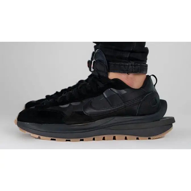 sacai x Nike VaporWaffle Black Off Noir | Raffles & Where To Buy