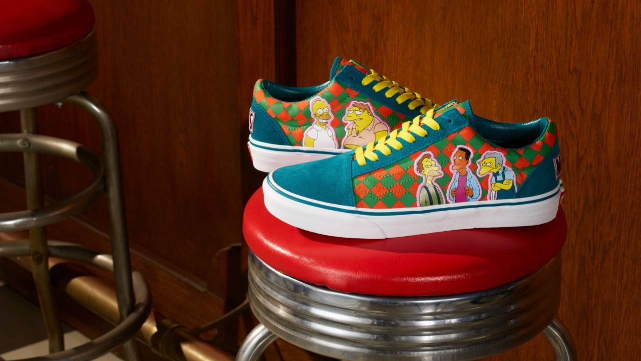 simpsons vans old skool