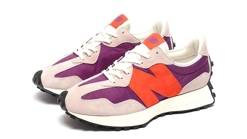 size exclusive x New Balance 327 Purple MS327ZS1 front