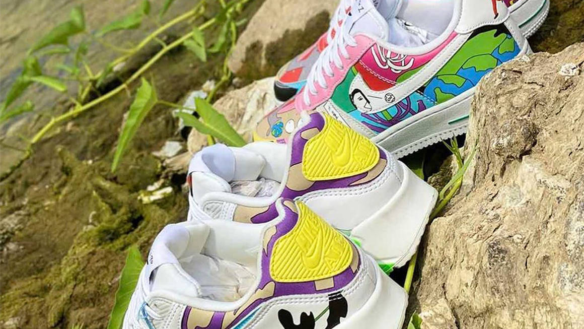 ruohan wang x nike air max 90 multi