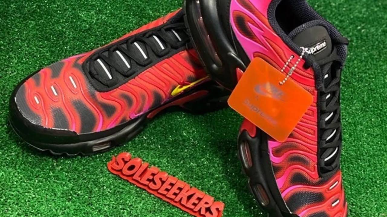 A First Look at the Rumoured Supreme x Nike Air Max Plus Collaboration