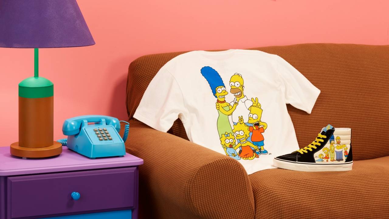 vans x the simpsons