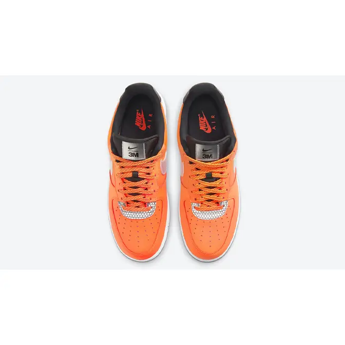 3M x Nike Nike Training Air Max Alpha sneakers in triple black Total Orange Middle