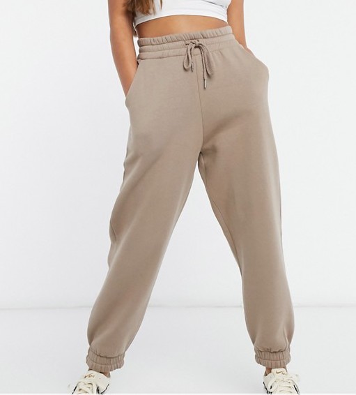 ASOS Design Oversized Jogger Brown |