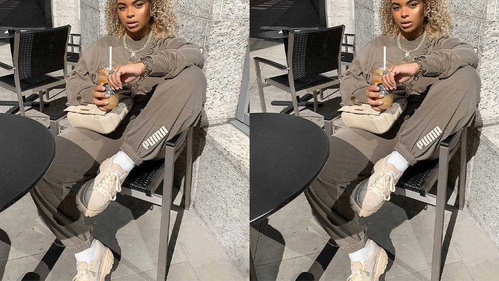ASOS Puma Exclusive Sweat Set Brown ASOS Puma Exclusive Sweat Set Brown