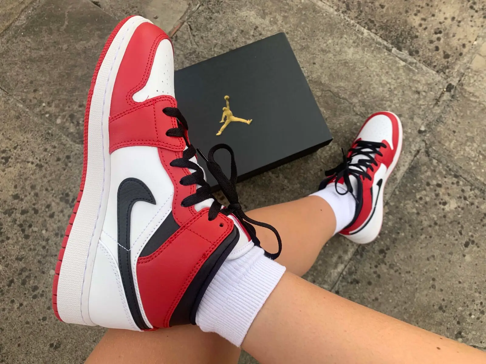 FREE GIVEAWAY! WIN The Air Jordan 1 Mid Chicago White Heel | The Sole ...