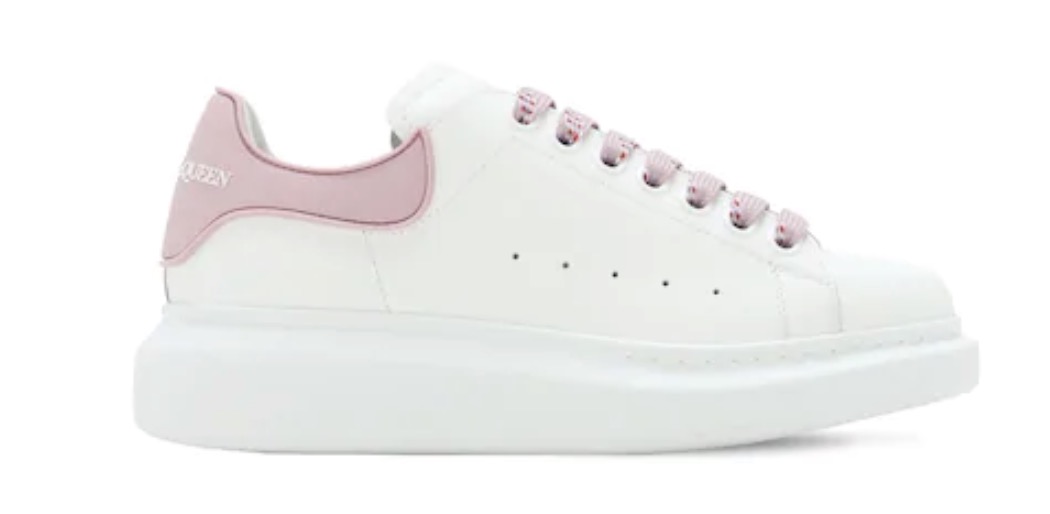 Alexander McQueen White Pink