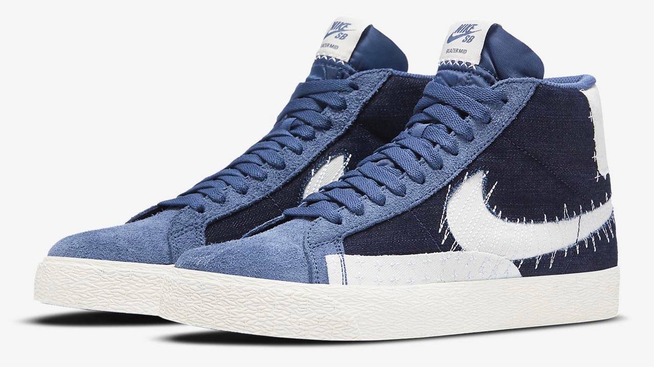 The Nike SB Zoom Blazer Mid "Sashiko" Pack is Available Now!