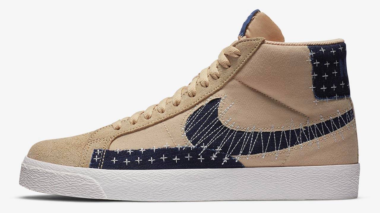 The Nike SB Zoom Blazer Mid "Sashiko" Pack is Available Now!