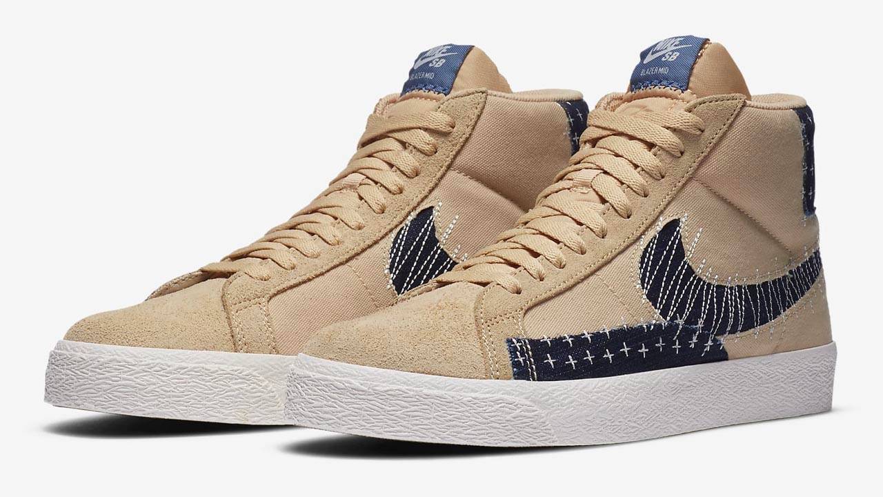 The Nike SB Zoom Blazer Mid "Sashiko" Pack is Available Now!