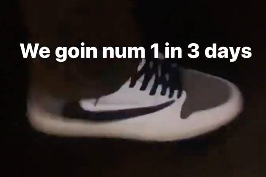 Could Another Travis Scott x Air Jordan 1 "Backwards Swoosh" Be in the Works?