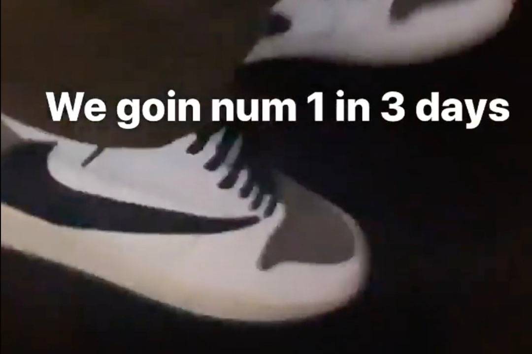 Could Another Travis Scott x Air Jordan 1 "Backwards Swoosh" Be in the Works?