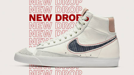 First Look at the Denham x Nike Blazer Mid "Sail" First Look at the Denham x Nike Blazer Mid "Sail"
