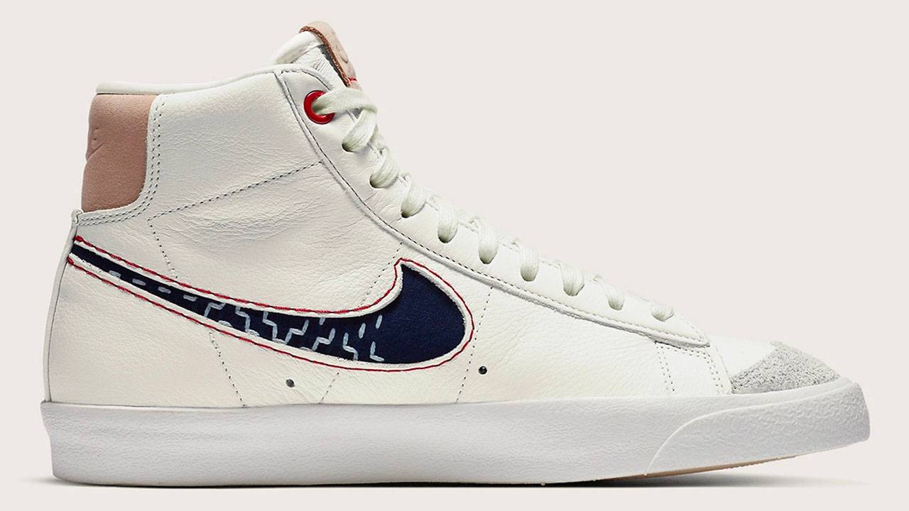 Denham x Nike Blazer Mid "Sail"