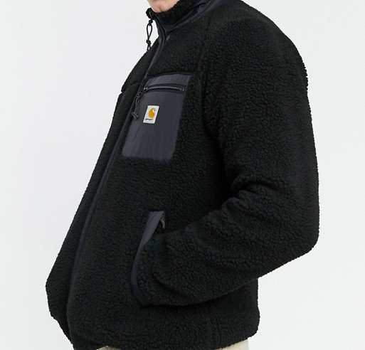 Carhartt WIP Sherpa Zip Sweat Black