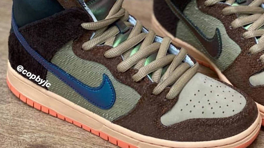 Concepts x Nike SB Dunk High Duck Lifestyle Side
