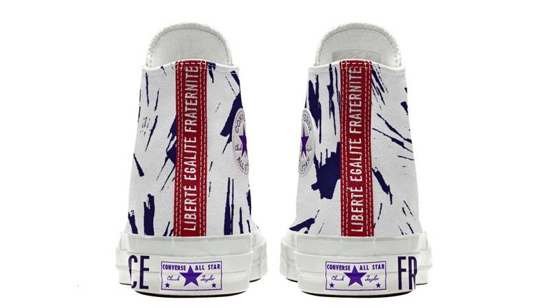 Converse Chuck 70 France National Football Team By You Back